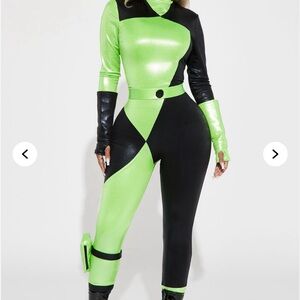 🚫SOLD🚫 Neon Green and Black Halloween Costume (like-new)